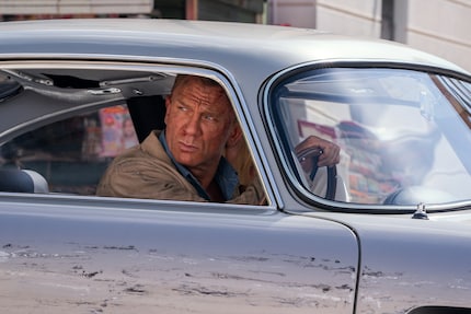 James Bond (Daniel Craig) in Matera, Italy.