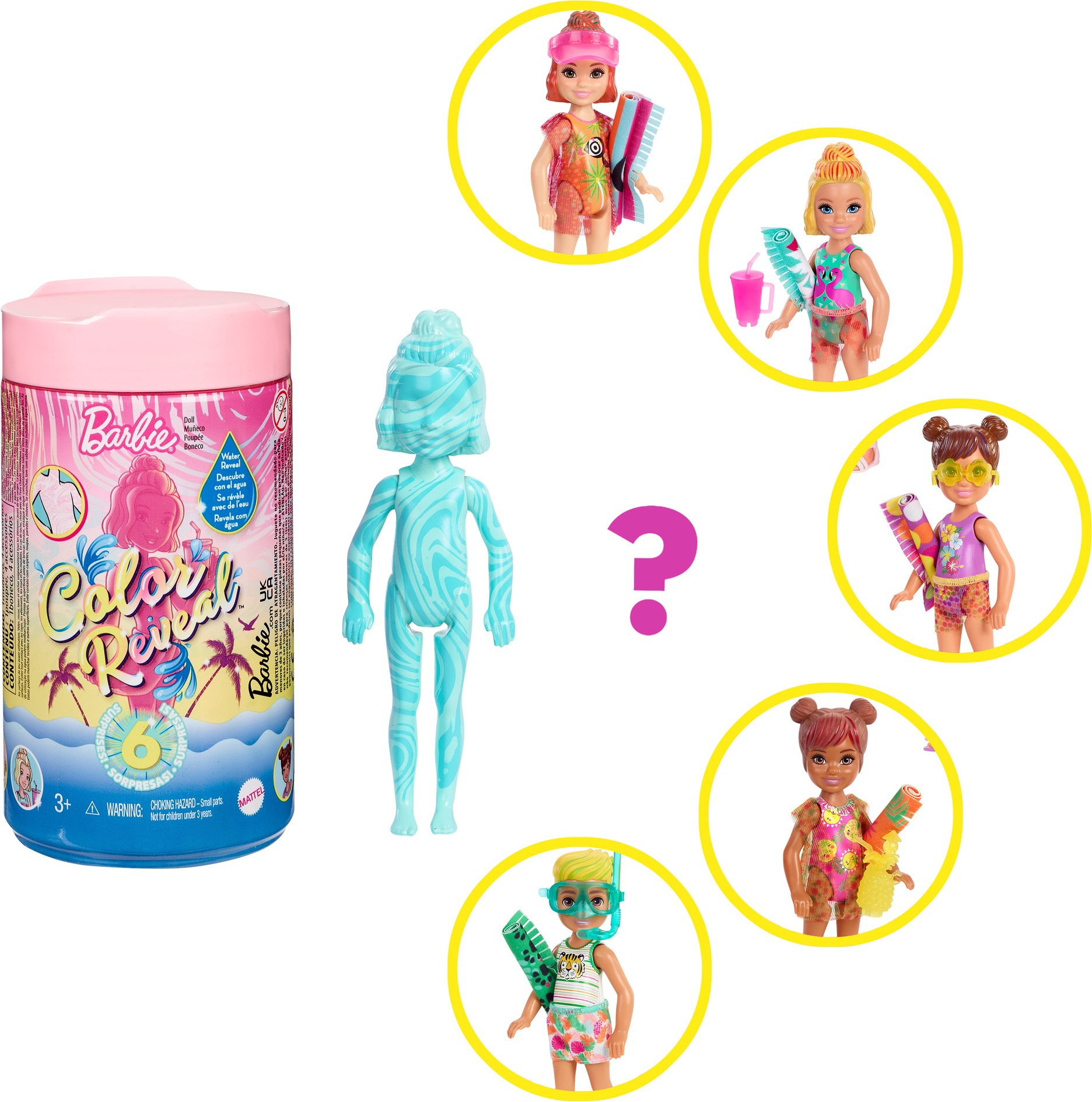 Barbie colour shop reveal wave 3