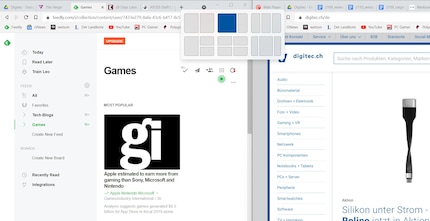 Windows can now be arranged in significantly more ways.