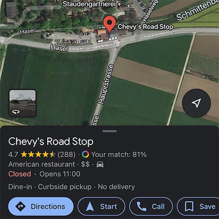 Google Maps on iOS with buttons loaded by custom components.