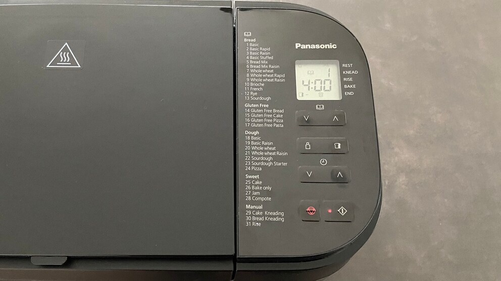 Das LCD-Display ohne Hintergrundbeleuchtung sieht altmodisch aus.