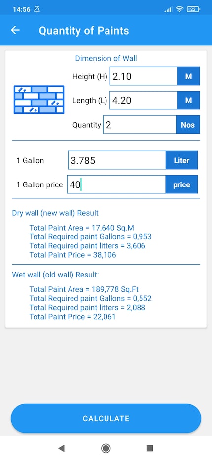 Das mit dem Preis pro Gallone ist etwas umständlich zu berechnen, aber für die reinen Mengenangaben passt die App.