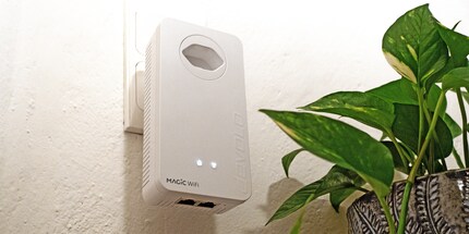 Die LEDs der beiden Tasten PLC (startet Pairing) und Wi-Fi (WPS-Funktion) lassen sich auch deaktivieren.