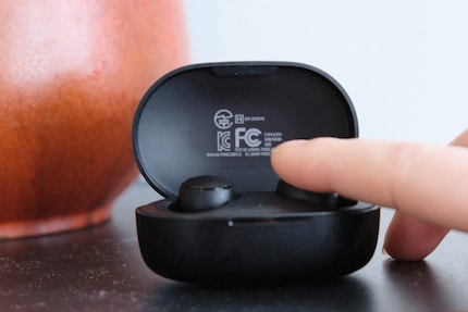 In the charging case, the earbuds recharge in two hours.