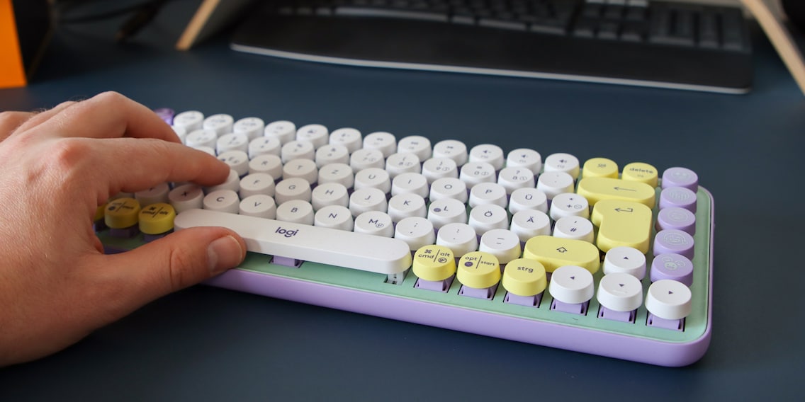 Logitech Pop Keys im Test: Die mechanische Instagram-Tastatur