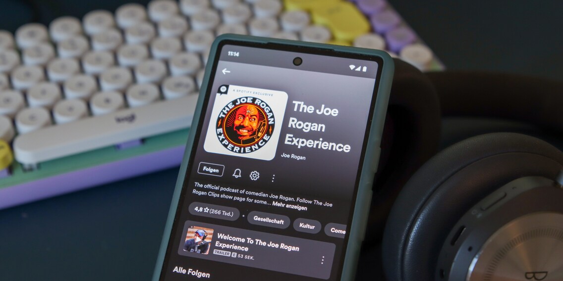 Joe Rogan entfernt Podcast-Folgen von Spotify