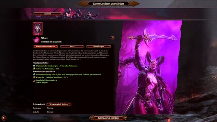 Dämon N'Kari gehört zu den Untergebenen von Slaanesh, einem der vier Chaosgötter von «Total War: Warhammer 3.»