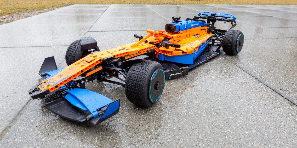Zusammengebaut: Der F1-McLaren von Lego Technic