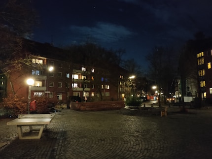 OnePlus Nord CE 5G: Automatik bei Nacht.