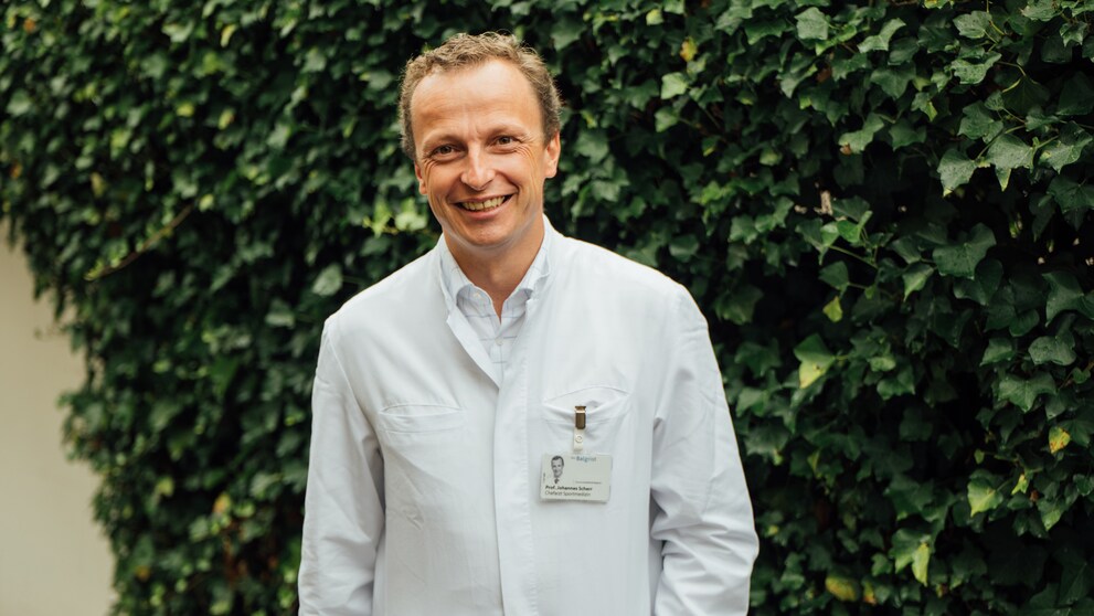 Prof. Dr. Johannes Scherr ist Leiter des Universitären Zentrums für Prävention und Sportmedizin.