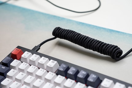 The spiral cable could be one of my early DIY creations.