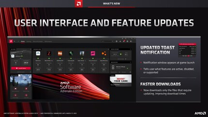 AMD Software Adrenalin 22.3.1 Full Presentation 14
