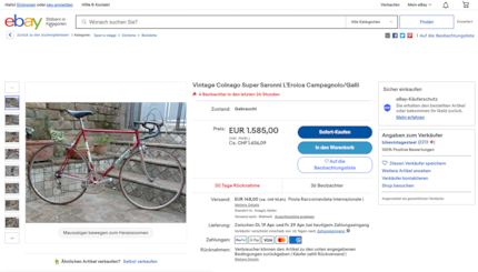 Ist das nicht mein Velo, das mir kürzlich geklaut wurde!?