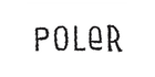 Logo of the Poler brand