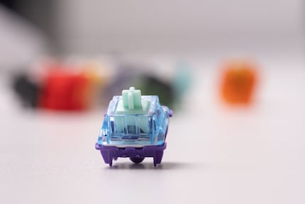 A tactile Gateron Azure Dragon Switch.