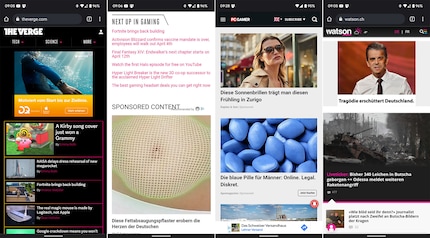 The sheer number of ads makes surfing unbearable.