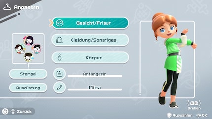 Der eigene Charakter lässt sich nach Belieben anpassen. Natürlich sind auch die Miis wieder mit von der Partie.