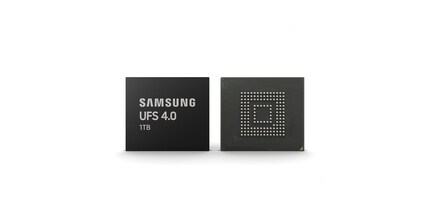Der neue UFS-4.0-Speicher von Samsung erscheint mit einer Kapazität von bis zu 1 Terabyte.