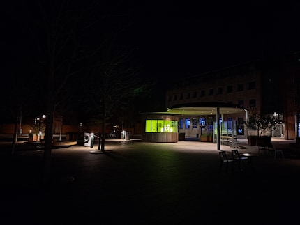 Hauptkamera 1-fach-Zoom – Nachtmodus an