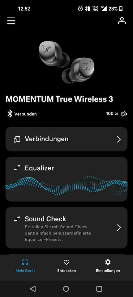 Die App wirkt modern, übersichtlich und lässt keine Wünsche offen.