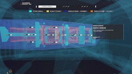 In eurer bescheidenen Hütte könnt ihr euch via Intercom mit anderen Shipbreakern unterhalten. Das treibt die Story voran.