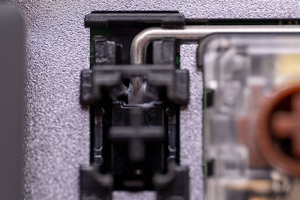 Nice: Logitech lubricates its stabilisers – the backspace and enter key at least.