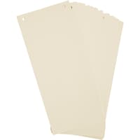 Exacompta Separator strips 10.5 x 24 cm, 100 pcs - beige (105 x 240 mm)