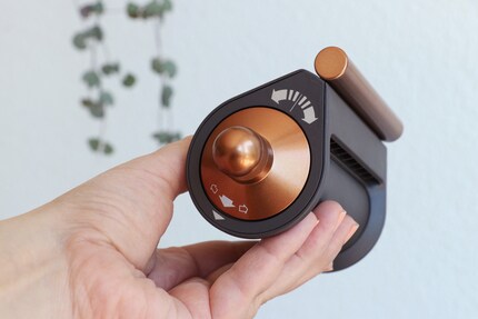 Mit einem Handgriff switchst du zwischen den zwei Funktionen.