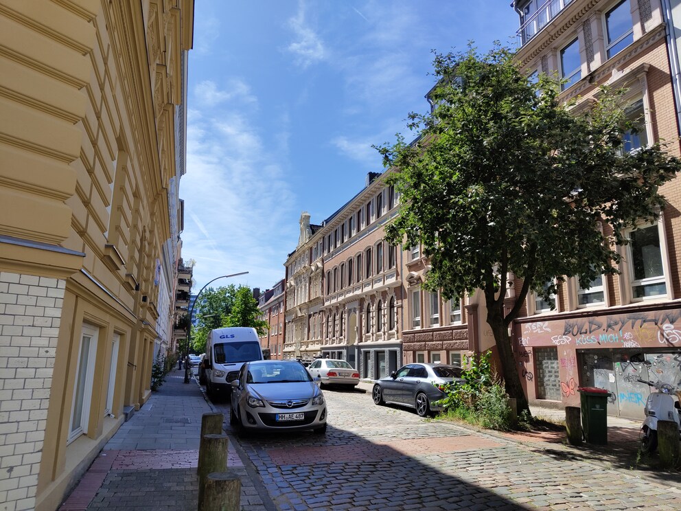 Starke Kontraste gleicht die HDR-Funktion aus.