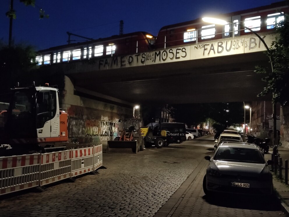 Das liefert die Automatik bei Dunkelheit.