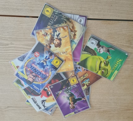 Alle, aber auch wirklich alle DVDs haben sich meine Kinder angeschaut.