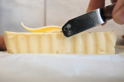Peeling butter is a bit of a novelty