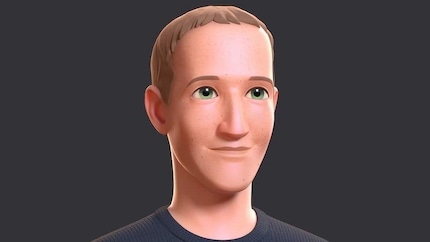 Will we be living in the Metaverse soon? A virtual Mark Zuckerberg.