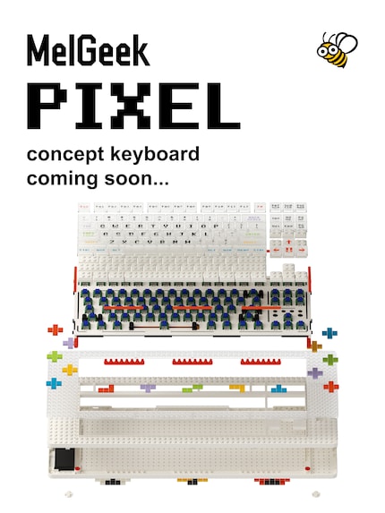 Der schematische Aufbau der Tastatur.