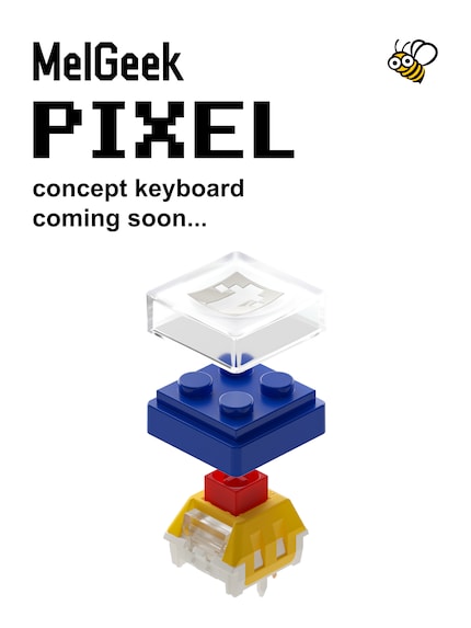 So werden die Keycaps auf dem Switch angebracht.