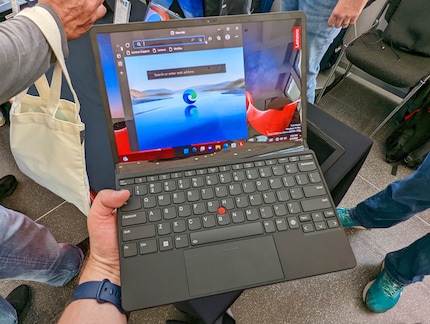 Wie ein kleines Notebook.