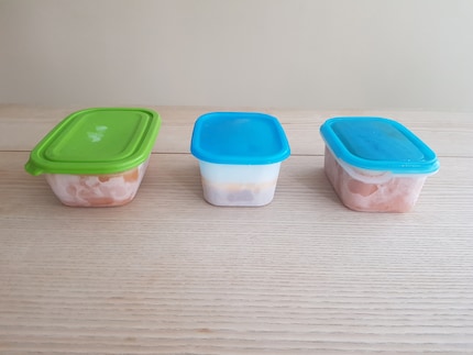 Was genau sich im Tupperware befindet, weiss ich nicht mehr.