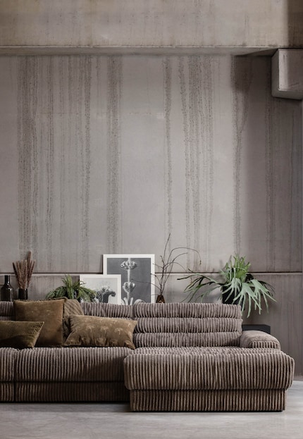 Cord is also well-received in interiors and stimulates the sense of touch.