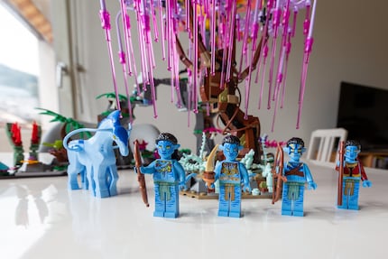 Die Minifiguren bei Lego Avatar haben verhältnismässig zu lange Beine.