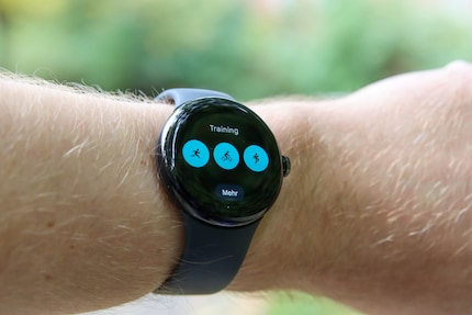 Sports tracking via Fitbit with the Pixel Watch.