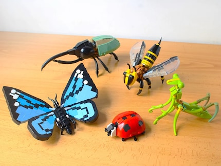 Die Insekten passen gut zur Botanical Collection von Lego.