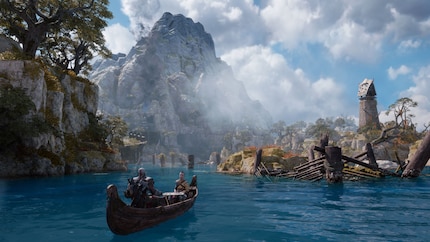 The PlayStation consoles wow with spectacular blockbusters. Pictured: God of War: Ragnarök.