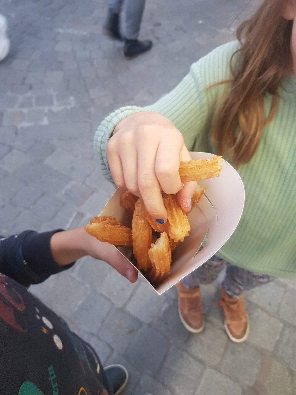 Followed by equally sweet churros