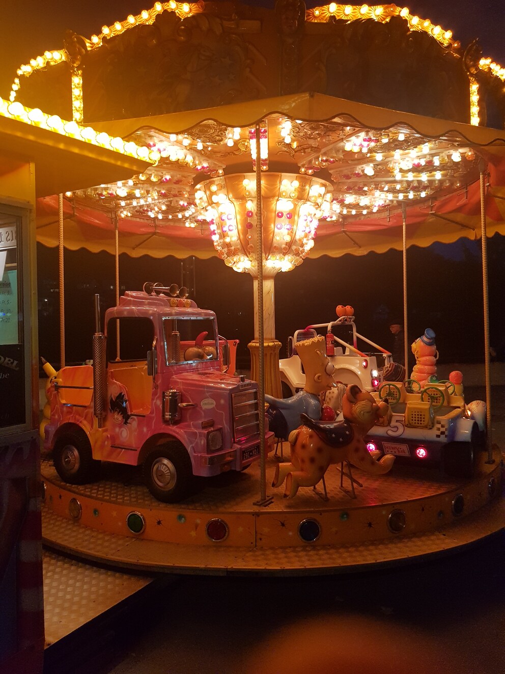 At least my kids are now of an age where I’m safe from having to buy overpriced merry-go-round tickets.