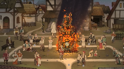 Besides the terrible murders and mysteries, there are also beautiful moments to celebrate in the lives of the villagers.