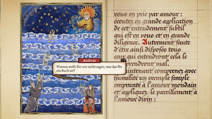The visual style of the game is well made with its detailed medieval illustrations and a wide range of fonts.