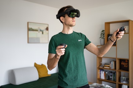 Meta’s new Quest Pro headset feels futuristic with its mixed reality mode.