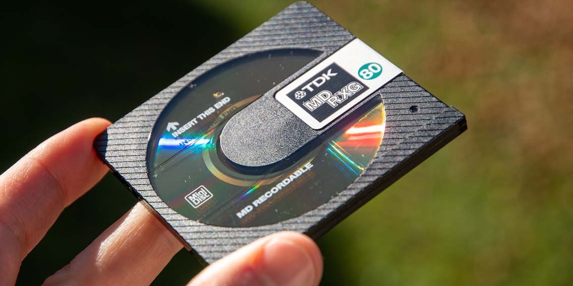 Schlecht gealtert: Die MiniDisc wird 30