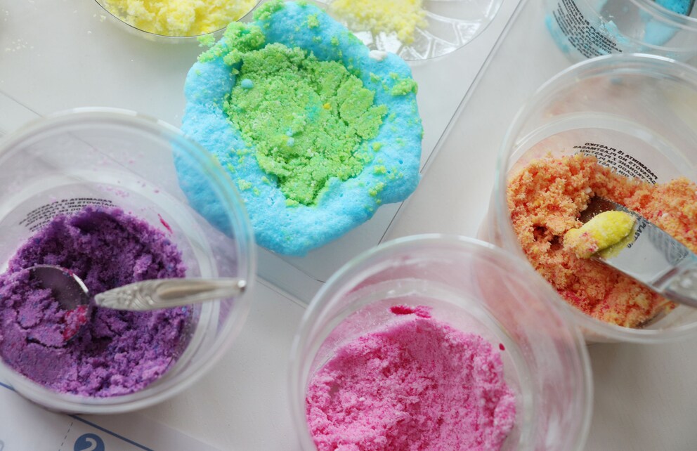 A cacophony of colour.