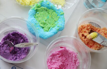 A cacophony of colour.